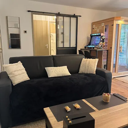 شقة T2, Balneo, Sauna, Lit Rond, Jeux Arcades, Parking *