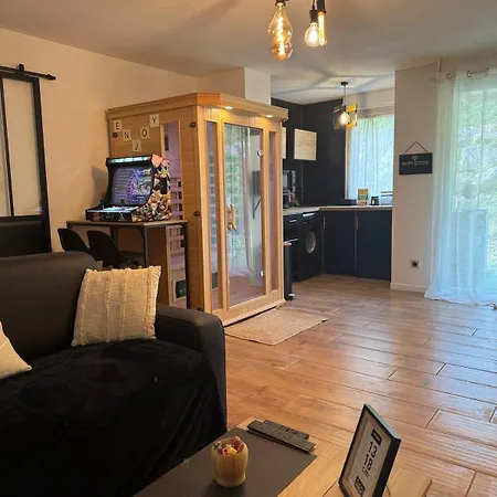 T2, Balneo, Sauna, Lit Rond, Jeux Arcades, Parking 公寓 图尔内菲乌勒