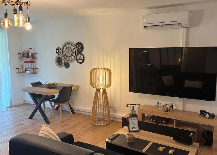 Appartement T2, Balneo, Sauna, Lit Rond, Jeux Arcades, Parking *